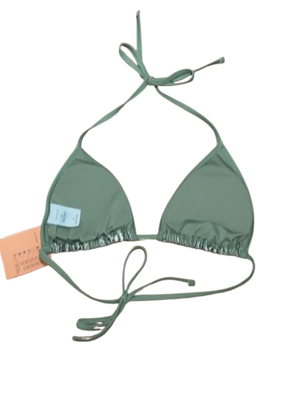Shade & Shore‎ Sage Bandana Print Triangle Bikini Top, Size M, NWT - Picture 5 of 10